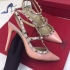 Valentino Rockstuds baby pink colour patent leather